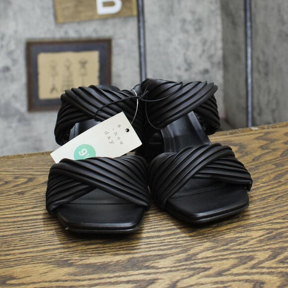 NWT a new day Womens Jessa Mule Heels 87931551 Black 9.5M - Picture 7 of 10